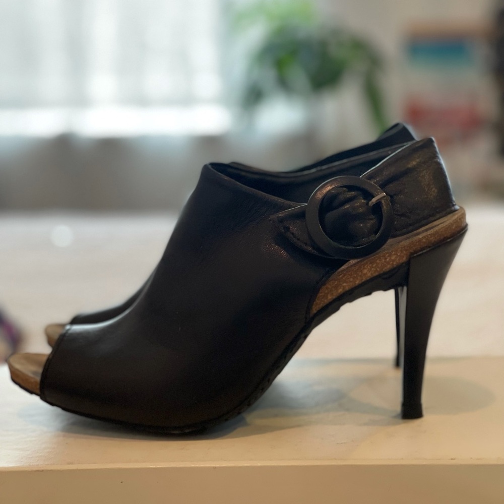 Black Pedro Garcia Heeled Shoes, Size 40 (10US)